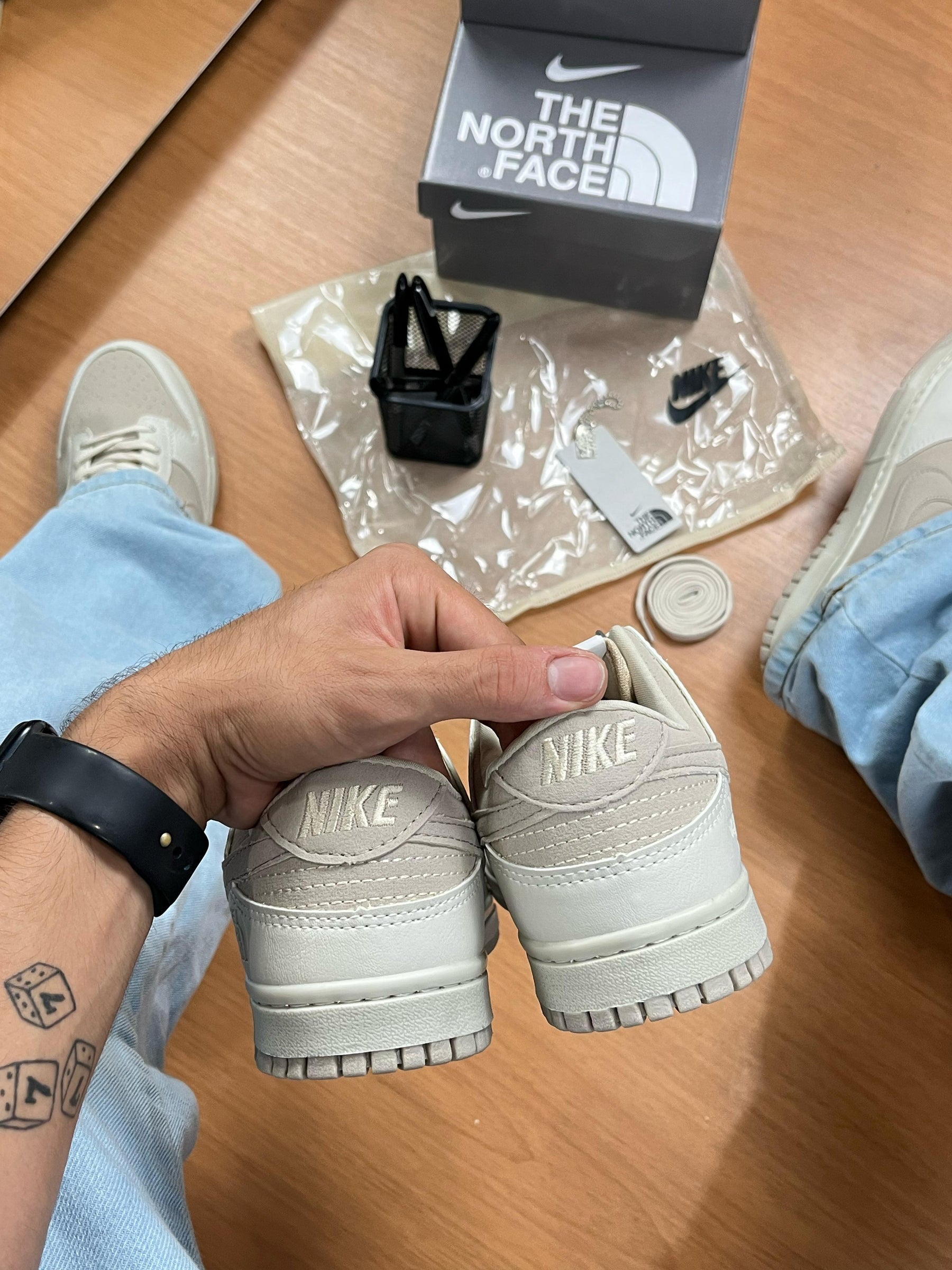 Nike Dunk Low North Face "Sand Version"