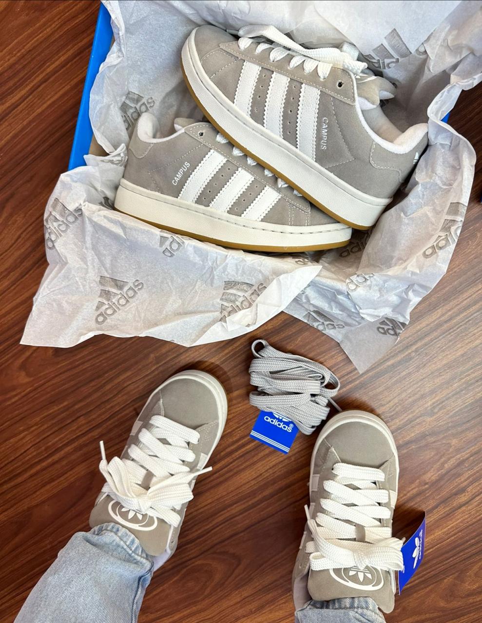 Adidas Campus "Cinza"