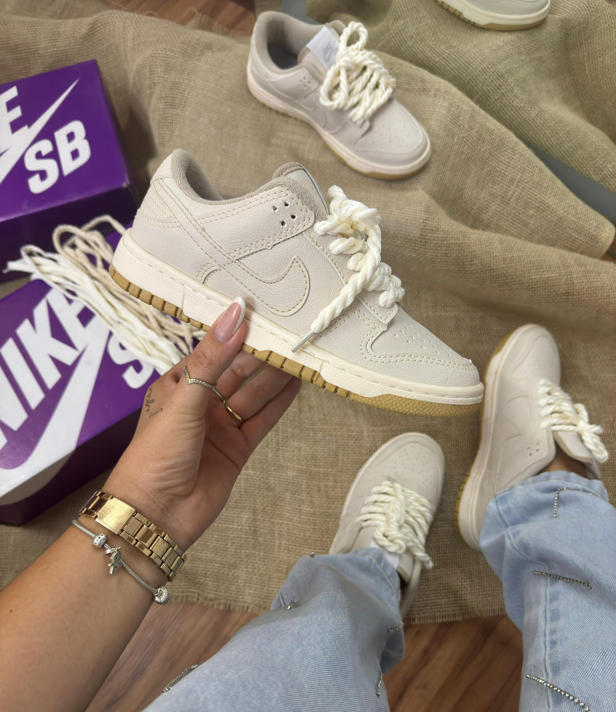 Nike Dunk Low "String"