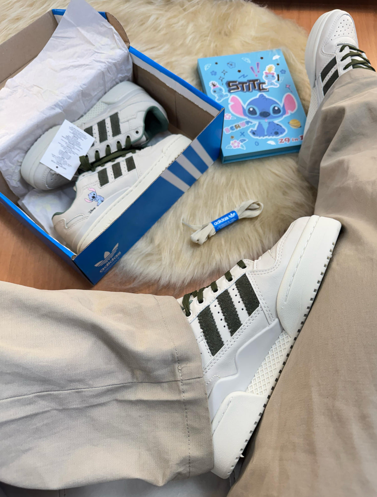 Adidas Fórum "Disney Stitch"