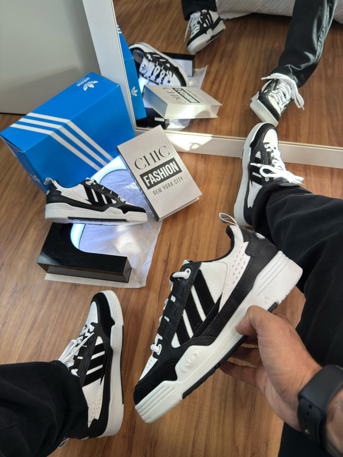 Adidas Adi2000 "Black White"