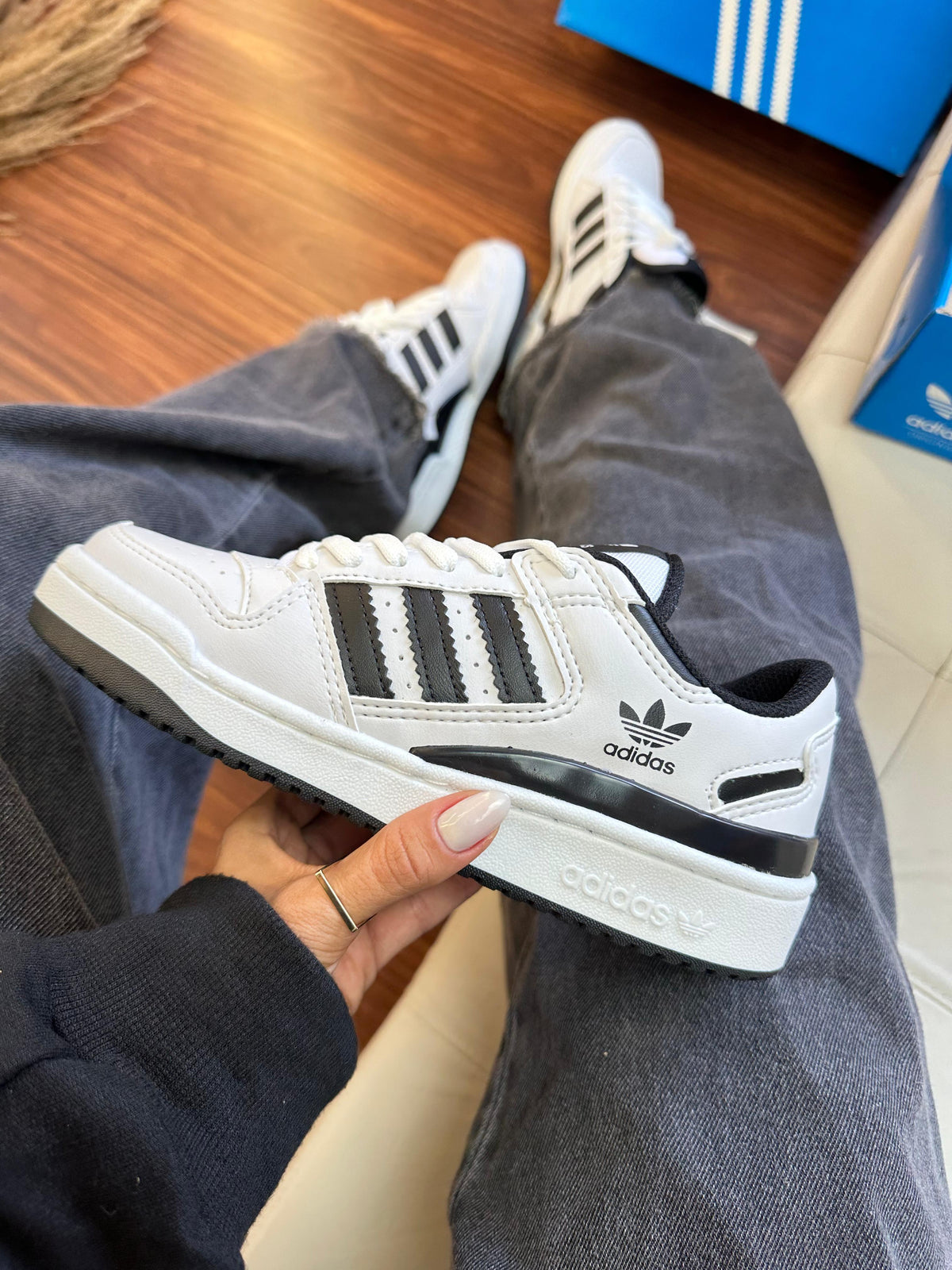 Adidas Fórum "Preto"